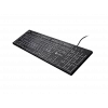 Wired keyboard NATEC HERRING GLOW US layout with white backlight