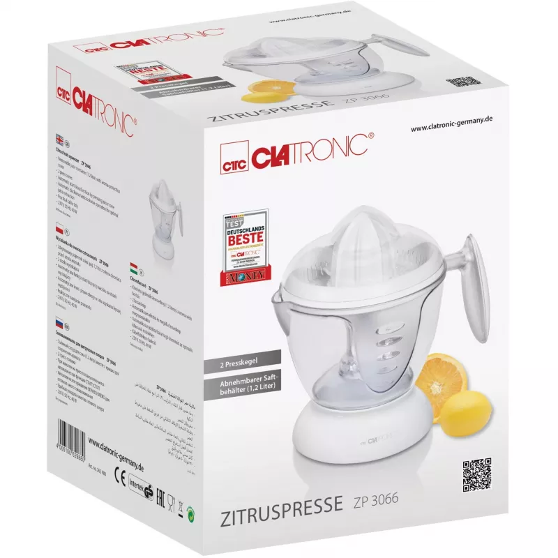 Clatronic ZP 3066 - Citrus Press (262988)