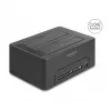 DeLOCK USB Dual Docking Station for 2 x SATA HDD SSD Clone Function Card Reader
