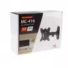 Maclean MC-416 TV Monitor Wall Mount 13-32 30kg Tilt Rotate max. VESA 100x100 Black Powder Coating LED OLED LCD Universal Bracket Holder