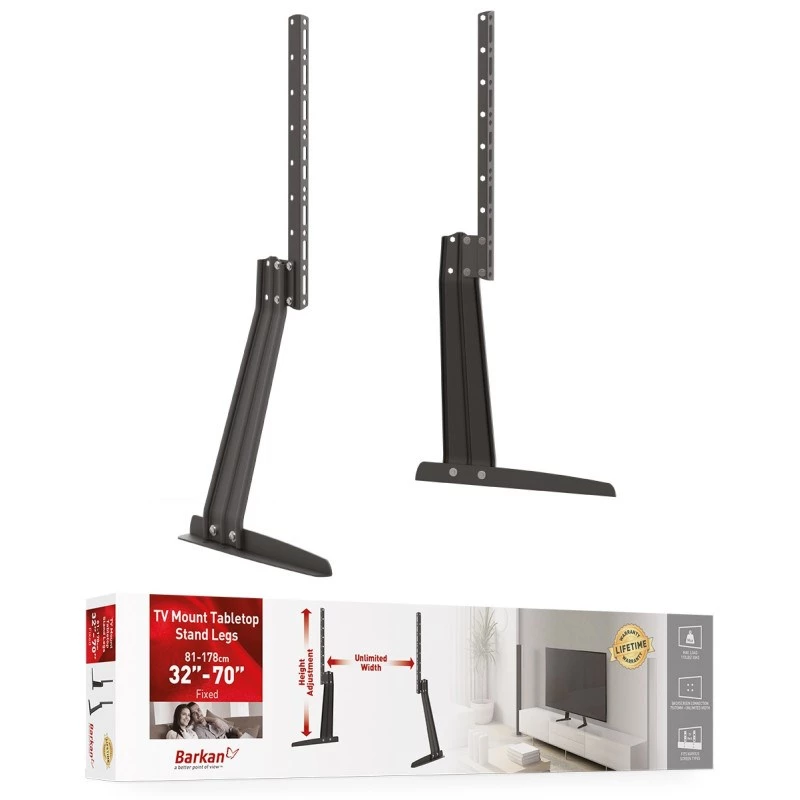 Barkan Mounting Systems S40 TV mount 70 inch Black 50kg capacity