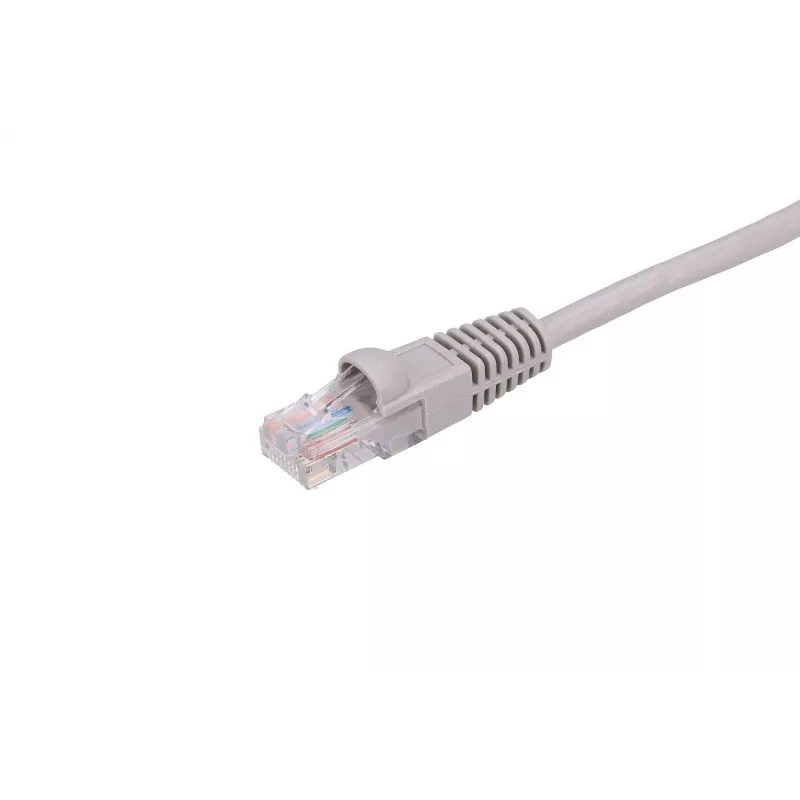 LAN patchcord Extralink Cat.5e UTP 2 m, RJ-45 to RJ-45, grey