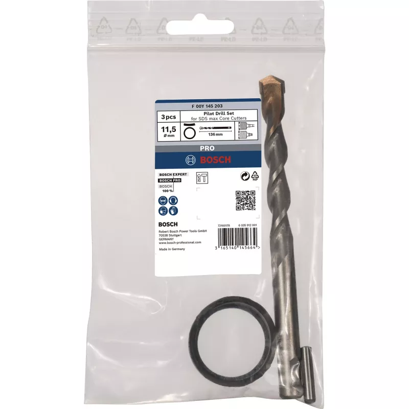 Drill Bit Bosch F 00Y 145 203 Length 136 mm