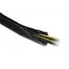 DeLOCK Cable sleeve neoprene flexible with zip 1.5 m x 100 mm black