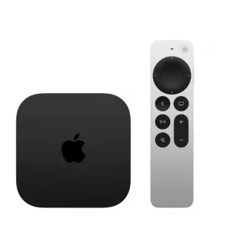 Apple TV 4K Black Silver 128 GB Wi-Fi Ethernet A15 Processor