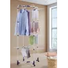 Drying rack Leifheit Classic Tower 450 81456 — indoor/outdoor, 45 m drying space, wheels, 1760×690 mm