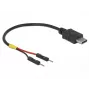 USB cable DeLOCK 85418 0.1 m USB C Black