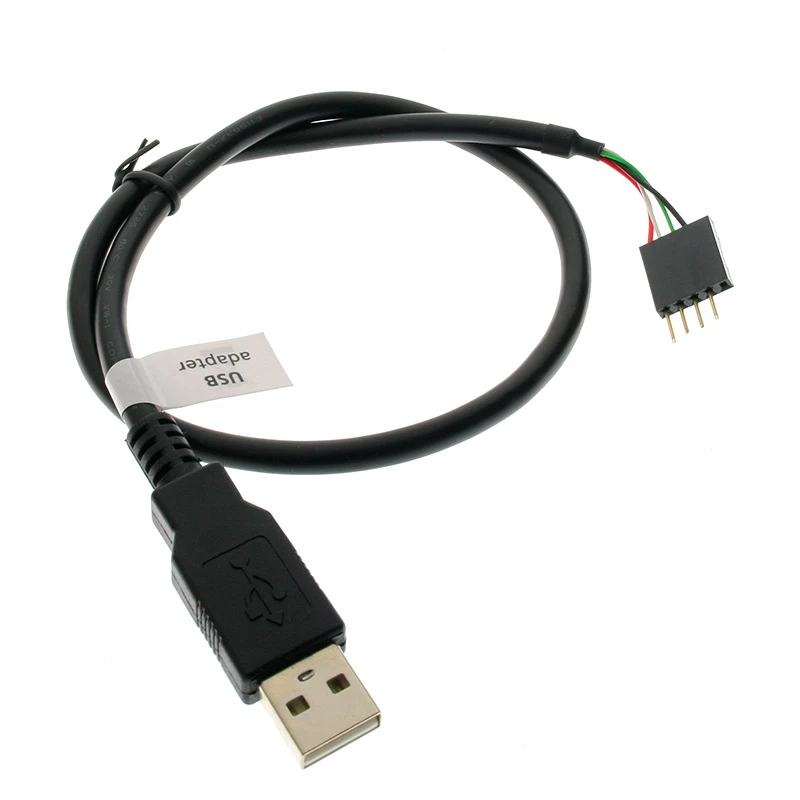 USB Cable Akasa 0.4m USB A Black