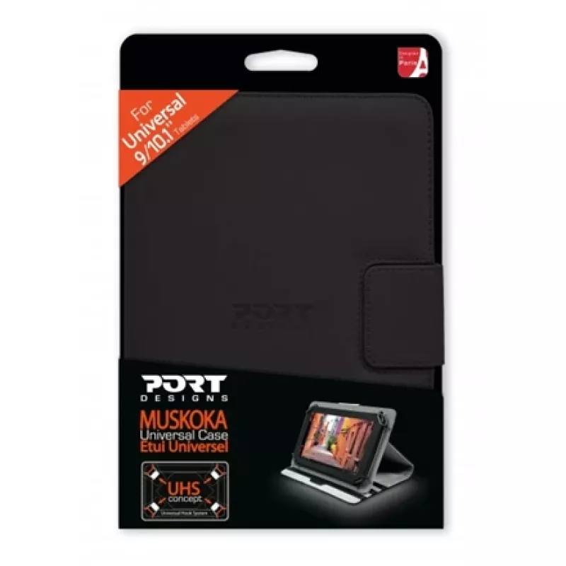 Port Designs MUSKOKA Universal 25.6 cm (10.1) Flip case Black