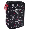 Pencil case cool pack Jumper 3 — triple-decker stationery organizer with bear design, durable fabric