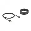 Indoor Charger DeLOCK 66284 Smartphone Black USB Wireless