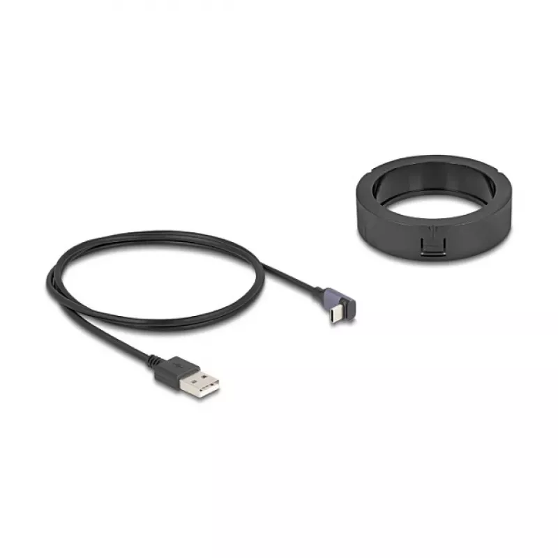 Indoor Charger DeLOCK 66284 Smartphone Black USB Wireless