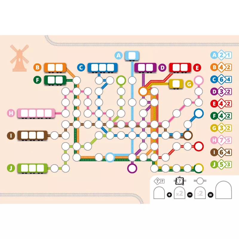 Voll verplant, Board Game