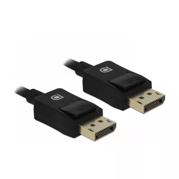 DisplayPort cable DeLOCK 85300 1 m Black
