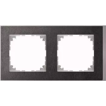 MERTEN MEG4020-3669 - Aluminium - Schwarz - Stein - Thermoplast - Schraubenlos - Merten - 1 Stück(e)