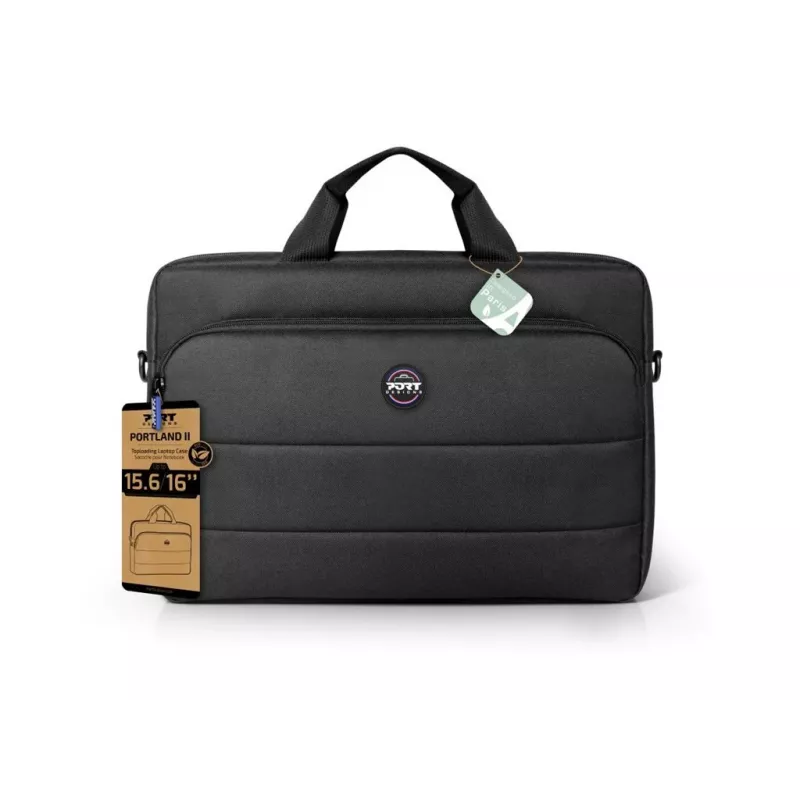 Briefcase Port Designs ECO PORTLAND 43.9 cm 17.3 inch Black