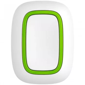 Ajax Button Wireless Alarm Panic Button White 35mm x 13mm x 47mm