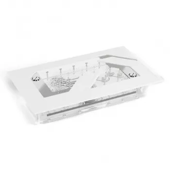 Alphacool Distroplate Apex Dark Base Pro 901 RGB Support — distribution plate for PC water cooling, model 14658