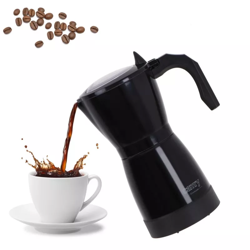 Electric Moka Coffee Maker Camry CR 4415b 0.5 L, 480 W, black