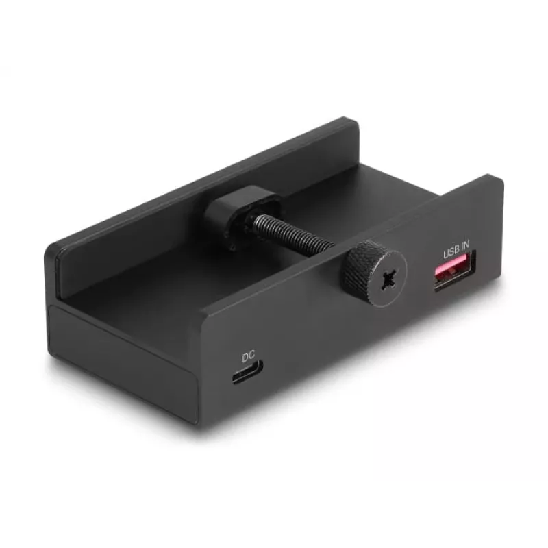 DeLOCK 64285 USB 2.0 Type-A Hub 5000 Mbit/s Black