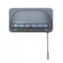 Handheld Oclean S1 Sanitizer gray — portable UV sanitizer, compact disinfecting device