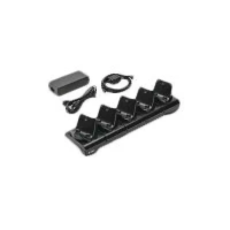 Battery charger Zebra CRD-MPM-5SCHGEU1-01, AC power, indoor, black, includes DC cable