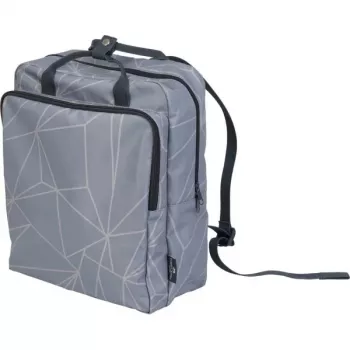 Backpack Faber-Castell Daily Dapple Grey - school/daypack, synthetic material