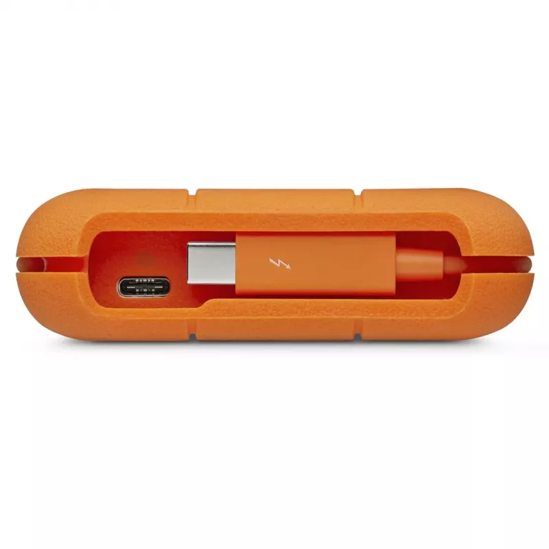 LaCie Rugged USB-C External Hard Drive 5 TB USB Type-C 3.2 Gen 1 (3.1 Gen 1) Grey Yellow
