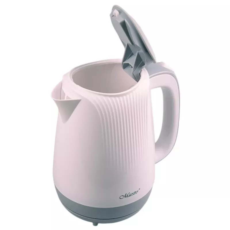 Feel-Maestro MR042 white electric kettle 1.7 L Grey, White 2200 W