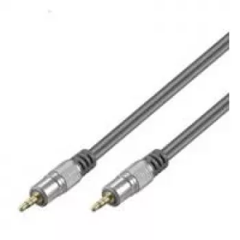 Wentronic Home Theater HT 95-0250 - Audio Cable - Mini-Phone Stereo 3,5 mm (M) - Mini-Phone Stereo 3,5 mm (M) - 2,5m - Double Insulation (52567)