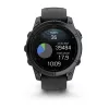 Garmin Fenix E 3.3 cm (1.3) AMOLED 47 mm Digital 416 x 416 pixels Touchscreen Black Wi-Fi GPS (satellite)