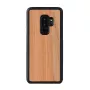 Smartphone case man and wood for Samsung Galaxy S9 Plus — cappuccino black