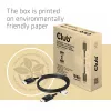 CLUB3D DisplayPort 2.1 Bi-Directional VESA DP80 Certified Cable 4K240Hz, 8K60Hz or 10K30Hz M/M 1.2m/3.94ft