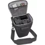Camera bag Cullmann Malaga Action 300 black — compact protective case for mirrorless and compact cameras