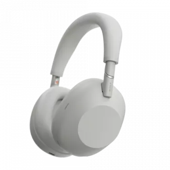 Wireless headphones Sony WH-1000XM6 — noise cancelling, Bluetooth, Platinum Silver