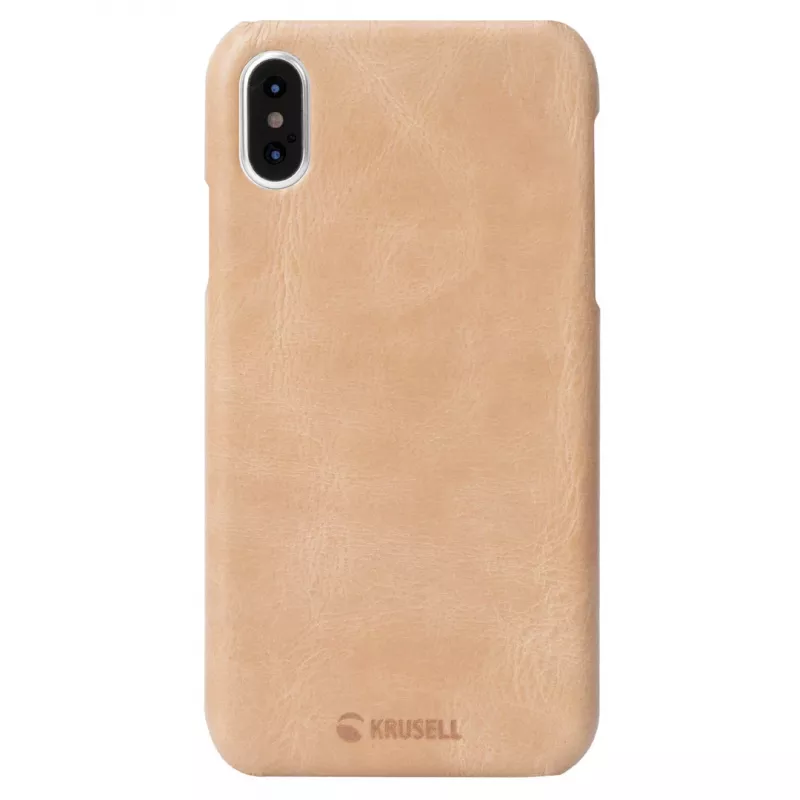 Smartphone cover Krusell Sunne for Apple iPhone XS — vintage nude