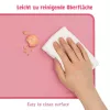XXL desk pad for mouse and keyboard, pink