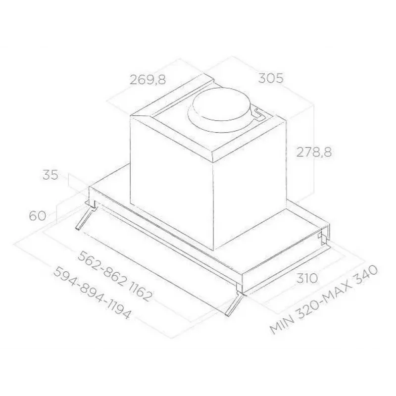 BOXIN LUX LX/IX/A/60 Hood