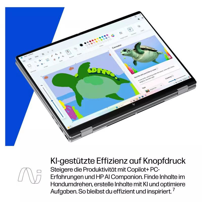 HP OmniBook BZ8L0EA 16 Notebook - 5 GHz 40,6 cm - 1 TB SSD - 32 GB RAM - Touch-Screen - Windows 11 Home (BZ8L0EA#ABD)