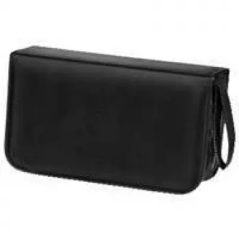 Hama CD Wallet Nylon 120, black 120 discs