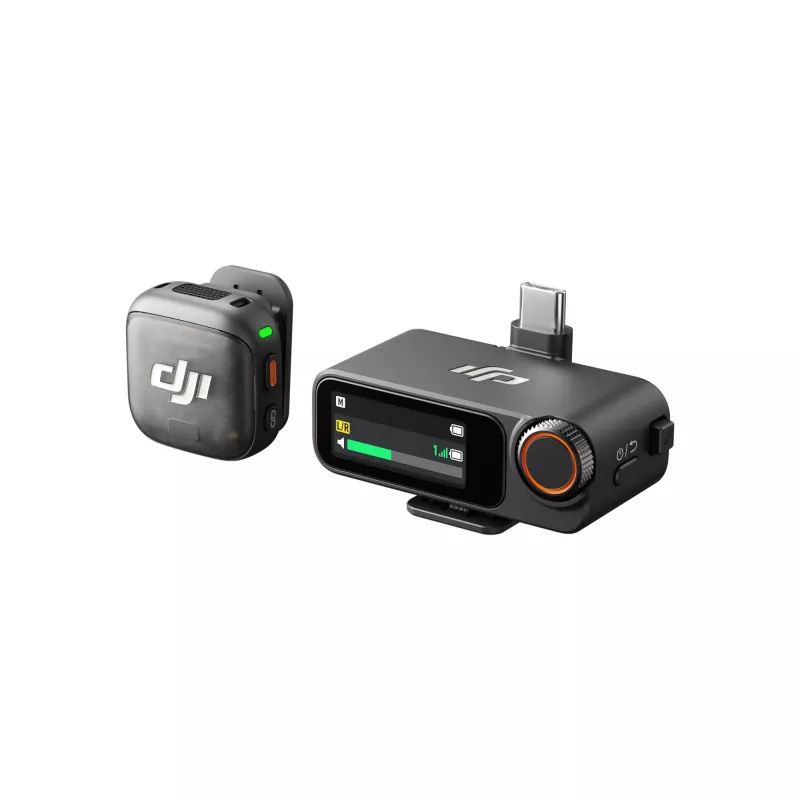 Microphone system DJI Camera Acc Mic 3 (1× Transmitter + 1× Receiver)
