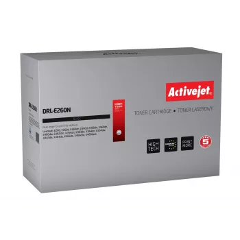Drum ActiveJet DRL-E260N replacement for Lexmark E260X22G, compatible black, 30000 pages