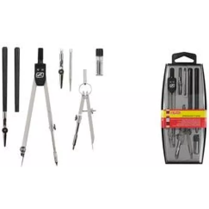 Bow Compass Herlitz 8710105 Black