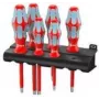 Wera VDE Screwdriver-Set 6-piece 3165 i/6 Slotted, Phillips Pozidriv (05022745001)