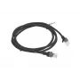 Networking cable Lanberg PCU6-10CC-0150-BK RJ-45 Cat6 1.5 m Black
