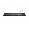 Wired slim multimedia keyboard NATEC HERRING — black, low-profile layout, multimedia keys