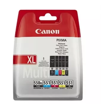 CANON PGI-550XL/CLI-551 BCMYB MULTI Ink Cartridge