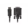 Video cable adapter LANBERG DisplayPort to DVI-D CA-DPDV-10CU-0018-BK, 1.8 m, black