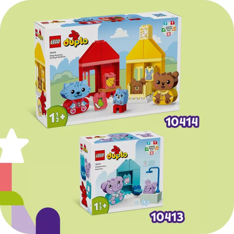 LEGO DUPLO My First Daily Routines: Eating & Bedtime 10414