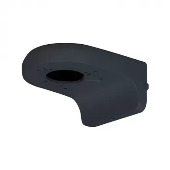 Wall mount bracket DAHUA PFB205W-E-B black — for outdoor dome and bullet cameras, metal construction, weather-resistant